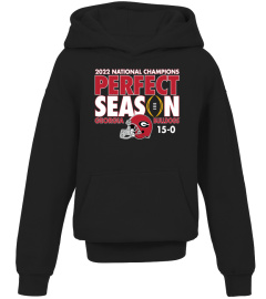 UGA Football Shop - Women's Original Retro Brand 2022 Georgia Bulldogs National Champions T Shirt Perfect Season