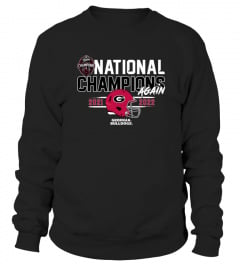 Hoodie Champion Black Georgia Bulldogs Back-To-Back College Football Playoff National Champions