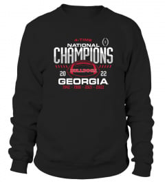 Georgia Bulldogs Shirt Four-Time College Football National Champions Overdye T-Shirt