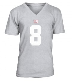 NFL Giants Shop Fanatics Brand Royal New York Giants Player Daniel Jones 8 T Shirt Men's