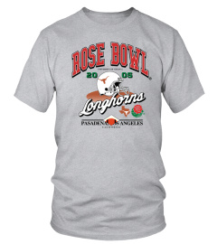 NCAA  Rose Bowl Texas Longhorns Champions T Shirt – Vintage Gray