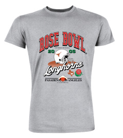 NCAA  Rose Bowl Texas Longhorns Champions T Shirt – Vintage Gray