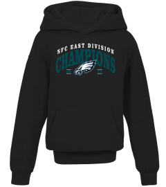 NFL Eagles Shop - 2022 Philadelphia Eagles NFC East Division Championship Hoodie By 47 Branded