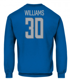 Detroit Lions Players Name Numbers Jamaal Williams Detroit Youth T Shirt By Fanatics Brand