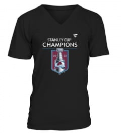 Colorado Avalanche Shop Fanatics Branded Heathered Charcoal 2022 Stanley Cup Champions T-Shirt