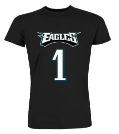 Toddler Philadelphia Eagles 2023 Jalen Hurts Hoodie Black Mainliner Player Name And Number