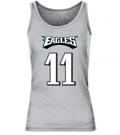 A.J. Brown Philadelphia Eagles Outerstuff Youth Mainliner Player Name &amp; Number T-Shirt