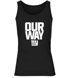 A Fan With Mic Our Way Ny Shirt New York Giants Our Way 2023 T Shirt