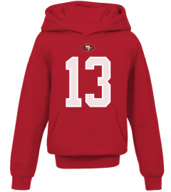 Red Brock Purdy San Francisco 49ers Player Name &amp; Number T-Shirt
