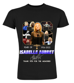 ISABELLE AUBRET 66 YEARS OF 1956-2022