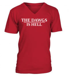 Georgia Bulldogs Stetson Bennett's Parade Them Dawgs Is Hell T Shirt Or Sweatshirt Red Unisex