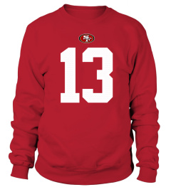 NFL 49ers Merch - Fanatics Brand Brock Purdy 49ers Player Name Number 13 T Shirt Men's