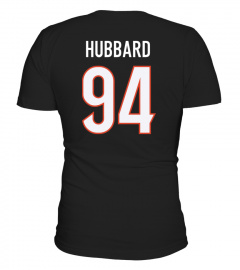 Cincinatti Bengals Merch - Fanatics Brand Black Sam Hubbard Bengals #94 Youth T Shirt