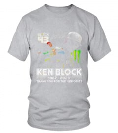 43 Ken Block 1967–2023 Thank You T Shirt Size S-4XL