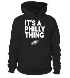 NFL Eagles Shop - Its A Philly Thing Sweatshirt Hoodie Black Unisex