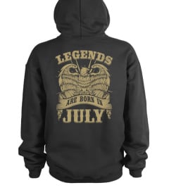 Legends Are Born In July