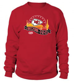 NFL Shop Kansas City Chiefs Majestic Threads Red Super Bowl LVII Desert Tri-Blend Raglan T-Shirt