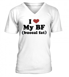I Love My Bf Buccal Fat Sweatshirt