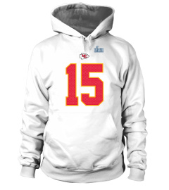 Hoodie Kansas City Chiefs Patrick Mahomes Red Super Bowl LVII Name And Number