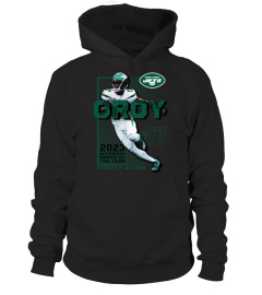 Garrett Wilson New York Jets Fanatics Branded 2022 Nfl Offensive Rookie Of The Year T-Shirt