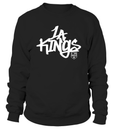 Hoodie Los Angeles Kings Levelwear Black Thrive Graffiti