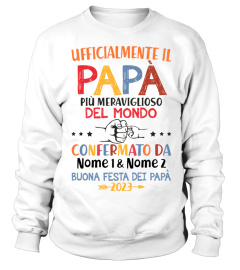 UFFICIALMENTE IL PAPÀ