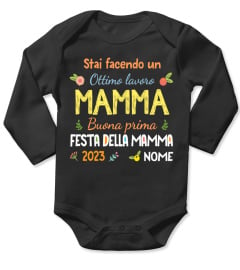 STAI FACENDO UN OTTIMO LAVORO MAMMA