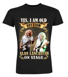 I SAW ALAN LANCASTER ON STAGE