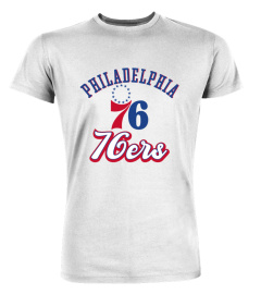 G-Iii 4Her By Carl Banks White Philadelphia 76Ers Mvp Raglan T-Shirt