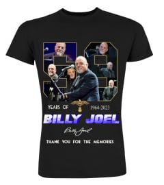 BILLY JOEL 59 YEARS OF 1964-2023