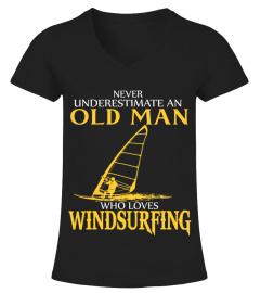 OLD MAN WHO LOVES WINDSURFING