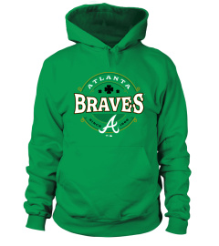 T-Shirt Official Atlanta Braves Fanatics Branded St. Patrick's Day Lucky