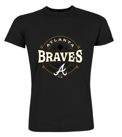 T-Shirt Official Atlanta Braves Fanatics Branded St. Patrick's Day Lucky