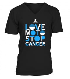 Supercross Love Moto Stop Cancer Shirt