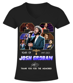 JOSH GROBAN 26 YEARS OF 1997-2023