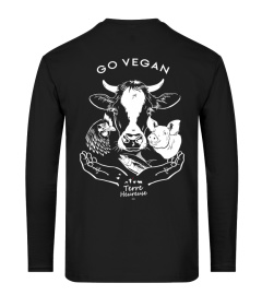 GO VEGAN - Impression dos - Terre Heureuse - coton bio