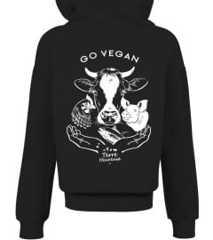 GO VEGAN - Impression dos - Terre Heureuse - coton bio