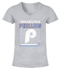 T-Shirt Philadelphia Phillies '47 Burgundy Borderline Franklin