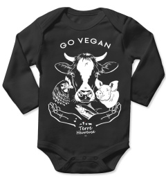 Go vegan T-shirt enfants