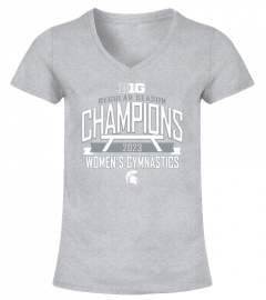 Big Ten Regular Season Champions 2023 Women's Gymnastics Michigan State Spartans T-Shirt