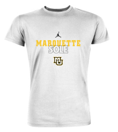 Hoodie Marquette Golden Eagles Jordan Brand On Court
