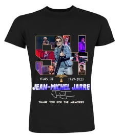 JEAN-MICHEL JARRE 54 YEARS OF 1969-2023