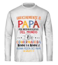 UFFICIALMENTE IL PAPÀ