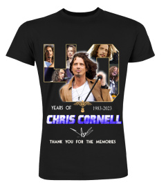 CHRIS CORNELL 40 YEARS OF 1983-2023