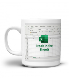 Nutrition Facts Freak In The Sheets Coffee Mug Funny Gifts For Women Men Accountant Spreadsheet Excel Mug Gifts For Boss Friend Coworkers 11 15oz