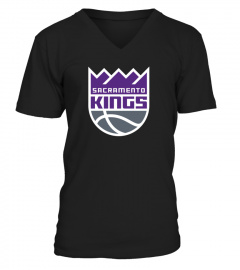 Sacramento Kings Shirt Black Sacramento Kings Primary Logo T-Shirt
