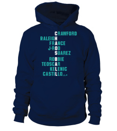 Official Seattle Mariners Chaos Ball Names T Shirt