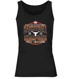 Official T-Shirt Texas Longhorns Fanatics Branded 2023 Big 12 Basketball Conference Tournament Champions