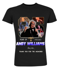 ANDY WILLIAMS 85 YEARS OF 1938-2023