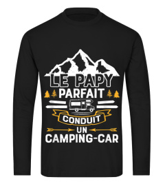 Homme Papy Campeur - Papy Camping Car - Fête Des Grand Pères